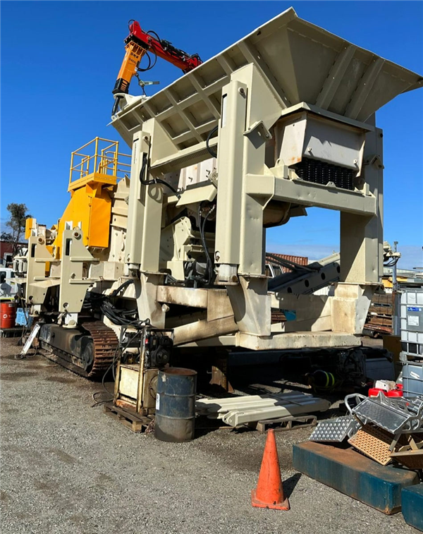 Metso - Nordberg Mobile Crushing Plant With C125 Jaw Crusher & Grizzly Feeder)